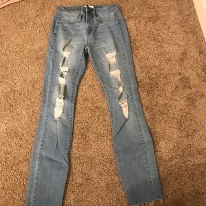 Pacsun light-wash skinny jeans